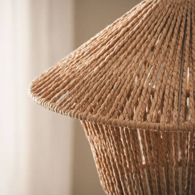 Bild von Pendelleuchte aus Naturfasern Ilai