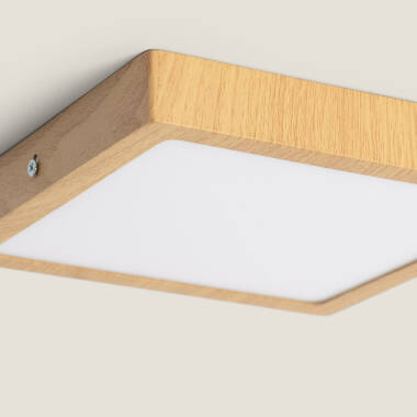 Afbeelding van Plafondlamp LED 18W Vierkant Aluminium 210x210mm Slim CCT Selecteerbaar Galán SwitchDimm