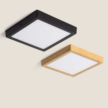 Afbeelding van Plafondlamp LED 18W Vierkant Aluminium 210x210mm Slim CCT Selecteerbaar Galán SwitchDimm
