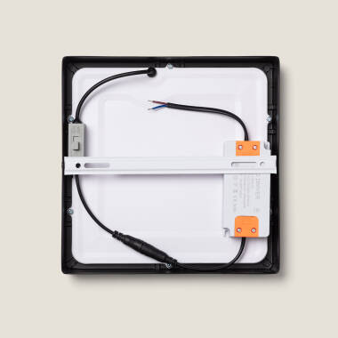 Bild von LED-Deckenleuchte 18W Eckig Aluminium 210x210mm Slim CCT Wählbar Galán SwitchDimm