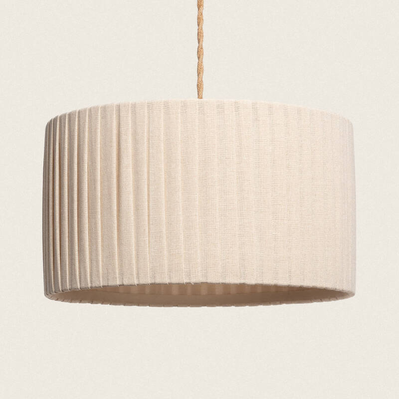 Image of Petrina Fabric Pendant Lamp