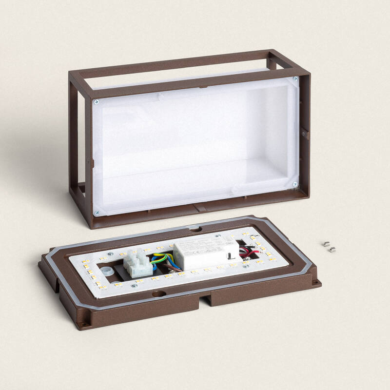 Image of 12W Calysta Outdoor Aluminium CCT LED Wall Lamp