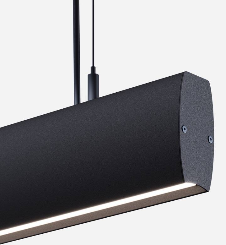 Image de Suspension Linéaire LED 42W Aluminium CCT Éclairage Double Face Funky Zapp