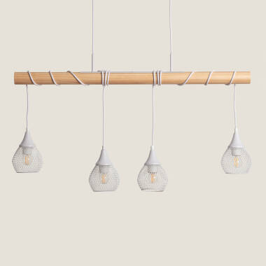 Suspension  Bois et Aluminium Monah