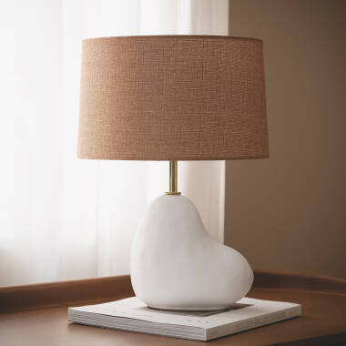Tischlampe aus Keramik Bulga