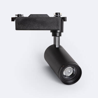 Faretto LED Binario Monofase 10W CCT Selezionabile West Multiangolo 15-60º Nero