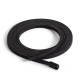 Image de Câble Électrique Plat pour Guirlandes sur Mesure Noir 