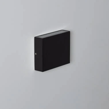 Applique Murale Extérieure LED 6 W CCT Éclairage Double Face Aluminium Carré Luming II