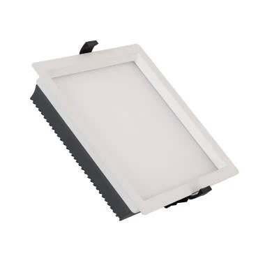 Downlight LED 30W Carré SAMSUNG Aero 130 lm/W Microprismatique LIFUD Coupe 210x210 mm