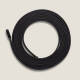 Image de Câble Électrique Plat pour Guirlandes sur Mesure Noir 