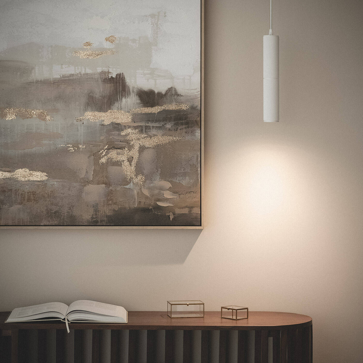 Lampa Wisząca z  Aluminium Breixo - widok 2