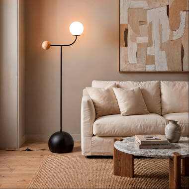 Obrázek Stojací Lampa z Kovu Bradwall