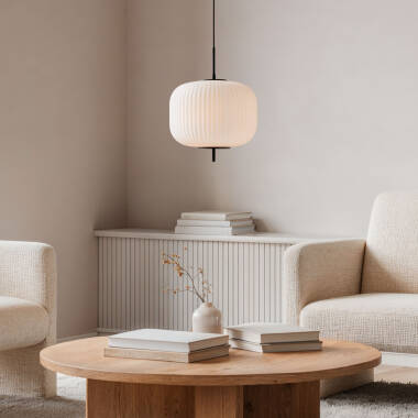 Bild von Pendelleuchte Metall und Glas Beca