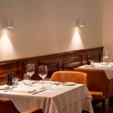 Image de Applique Aluminium Rectangulaire Adrien 1 Spot