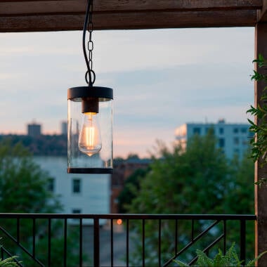 Afbeelding van Hanglamp Outdoor Glas Silphco