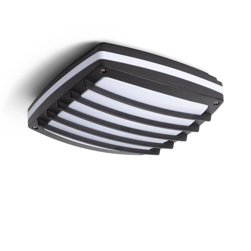 Bild von Deckenleuchte Eckig Aluminium für Aussen 300x300mm Domia