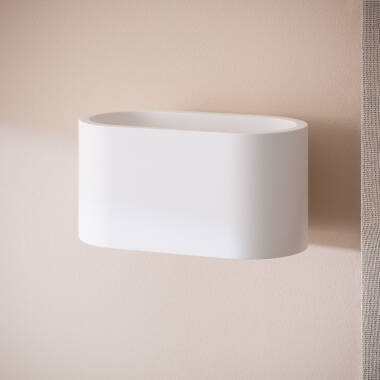 Wandlamp van Gips Dubbele Verlichting Merton