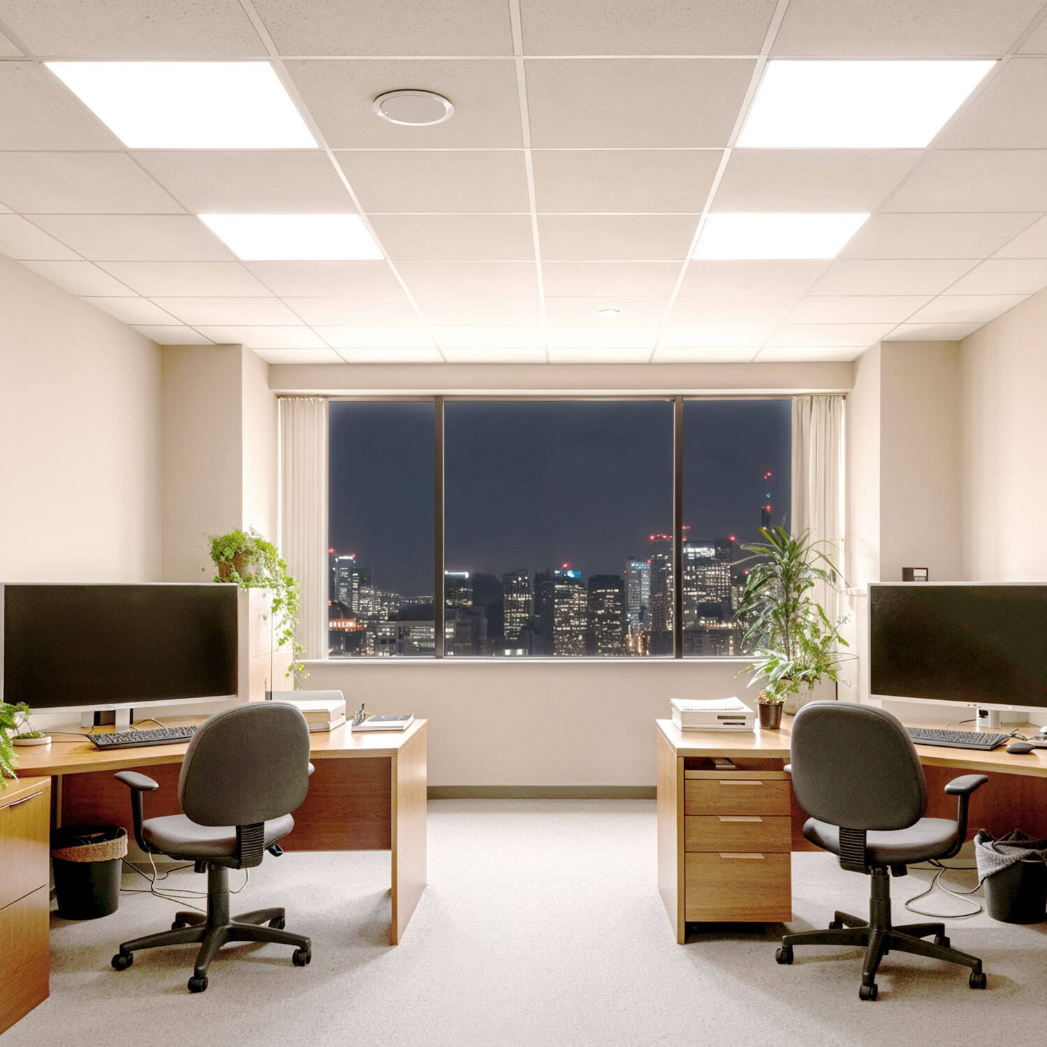 Panel LED 60x60cm 40W 4000lm Solid - zimna biel - szczegoly