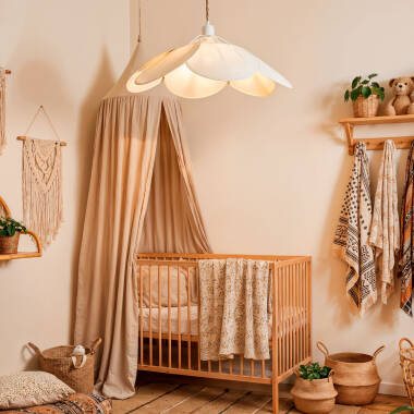 Image of Kabuki Fabric Pendant Lamp