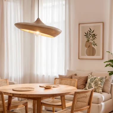 Bild von Pendelleuchte aus Bambus Shuka Kero Big