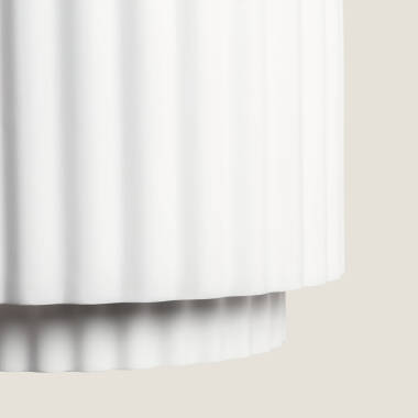 Image of Colum Plaster Double Pendant Lamp 