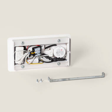 Obrázek Nástěnná LED Lampa se Světlem na Čtení  z Kovu 8W s USB portem Rossey