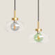 Image de Suspension Aluminium et Verre Hassi
