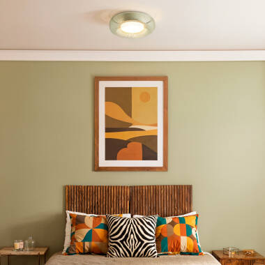 Obrázek Stropní Přisazené LED Svítidlo z Kovu 18W CCT Volitelné Zeiryn