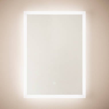 Miroir Salle de bain avec Éclairage LED Anti-buée Nerja 70x50 cm