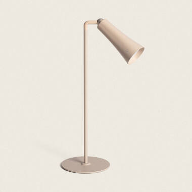 LED-Tischlampe 3W Tragbar Metall mit wiederaufladbarem USB-Akku Bysta