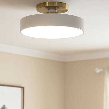 Image of Atenea Metal Ceiling Lamp 