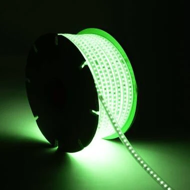 LED-Streifenrolle Dimmbar 220V SMD 120 LED/m 50m 8.5W/m 850lm/m Breite 12mm Schnitt 20cm IP65