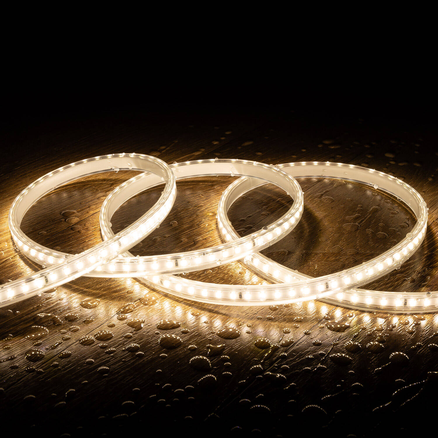 Taśma Led Ściemnialna 220V SMD 120 LED/m Color 8.5W/m Szerokość 12mm Cięcie 20cm IP65 Na wymiar
