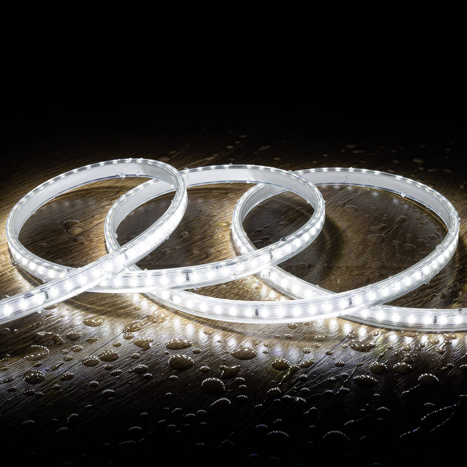 Taśma Led Ściemnialna 220V SMD 120 LED/m Color 8.5W/m Szerokość 12mm Cięcie 20cm IP65 Na wymiar - widok 3