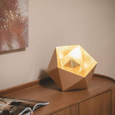 Obrázek Stolní Lampa z Kovu Gold Elia