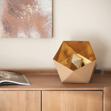 Obrázek Stolní Lampa z Kovu Gold Elia