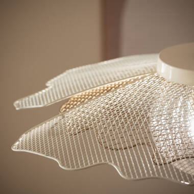 Afbeelding van Hanglamp Metaal en Glas Pianella