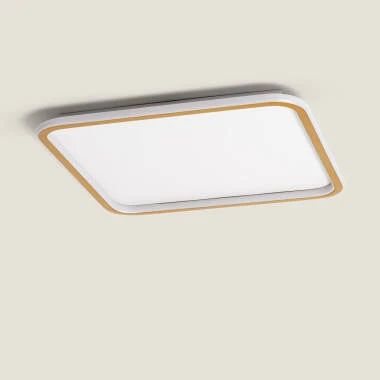 Plafonnier LED 40W Carré Aluminium 610x610 mm CCT sélectionnable Allharo