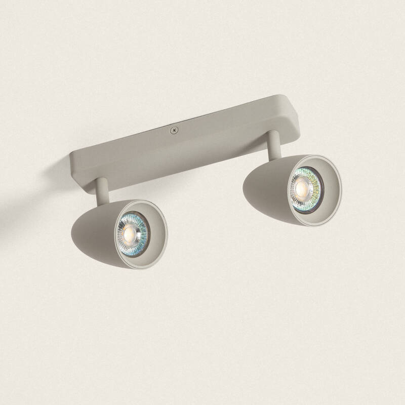 Obrázek 2 Bodové Stropní Svítidlo z Hliníku Obdélníkové Adrien