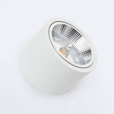 Faretto da Incasso LED 12W Circolare da Superficie GU10 AR111