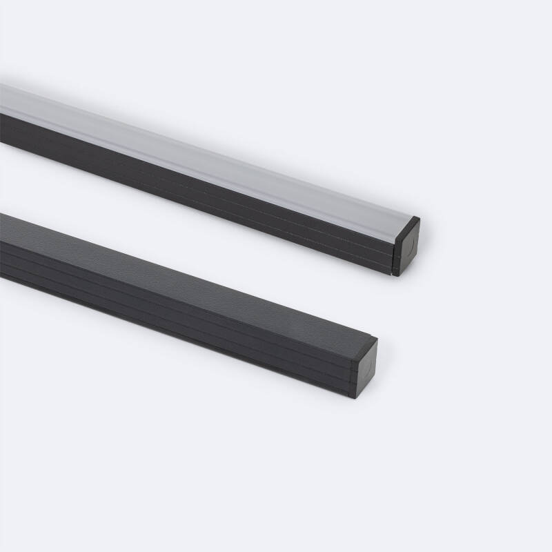 Image de Profilé Aluminium En Saillie 12x12 pour Rubans LED jusqu'à 8 mm