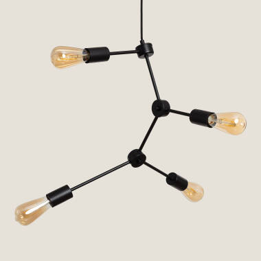 Molecular Metal Pendant Lamp