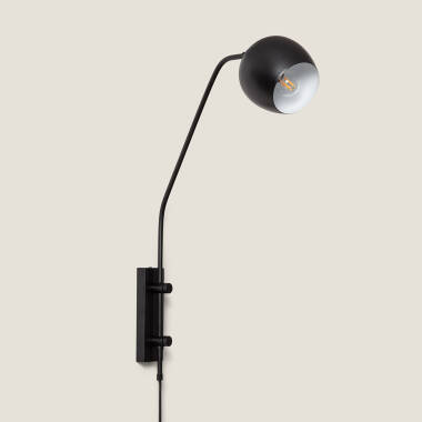 Lampa Ścienna z Ruchomą Głowicą Metal Bando