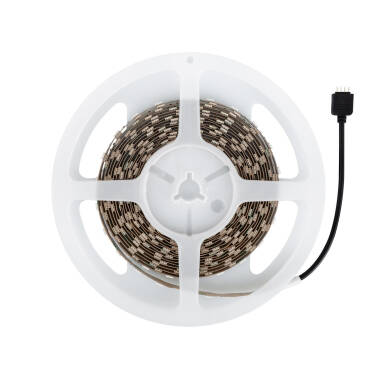 Immagine di Kit Striscia LED RGB 24V DC IP65 60LED/m 5m Larghezza 10mm con Controller Wi- Fi e Trasformatore