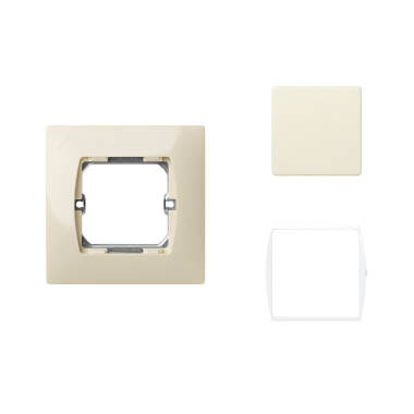 Kit Interruttore Semplice Commutatore a Incrocio SIMON 27