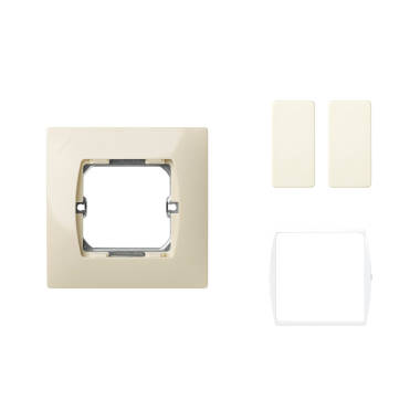 Kit Wechselschalter Simpel Schmal Doppelt SIMON 27