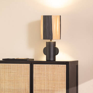 Image of Tyler Raffia & Ceramic Table Lamp 