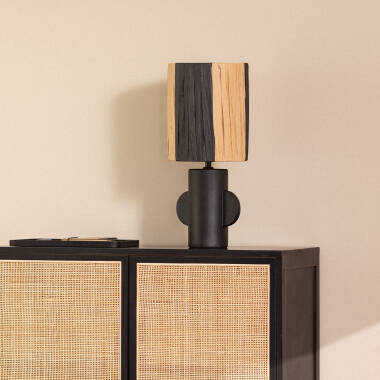 Image of Tyler Raffia & Ceramic Table Lamp 