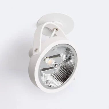 Faretto da Incasso LED 12W Circolare AR111 Foro Ø 80 mm