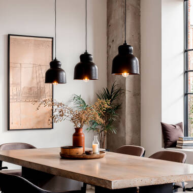 Bild von Pendelleuchte aus Holz Vakarai 